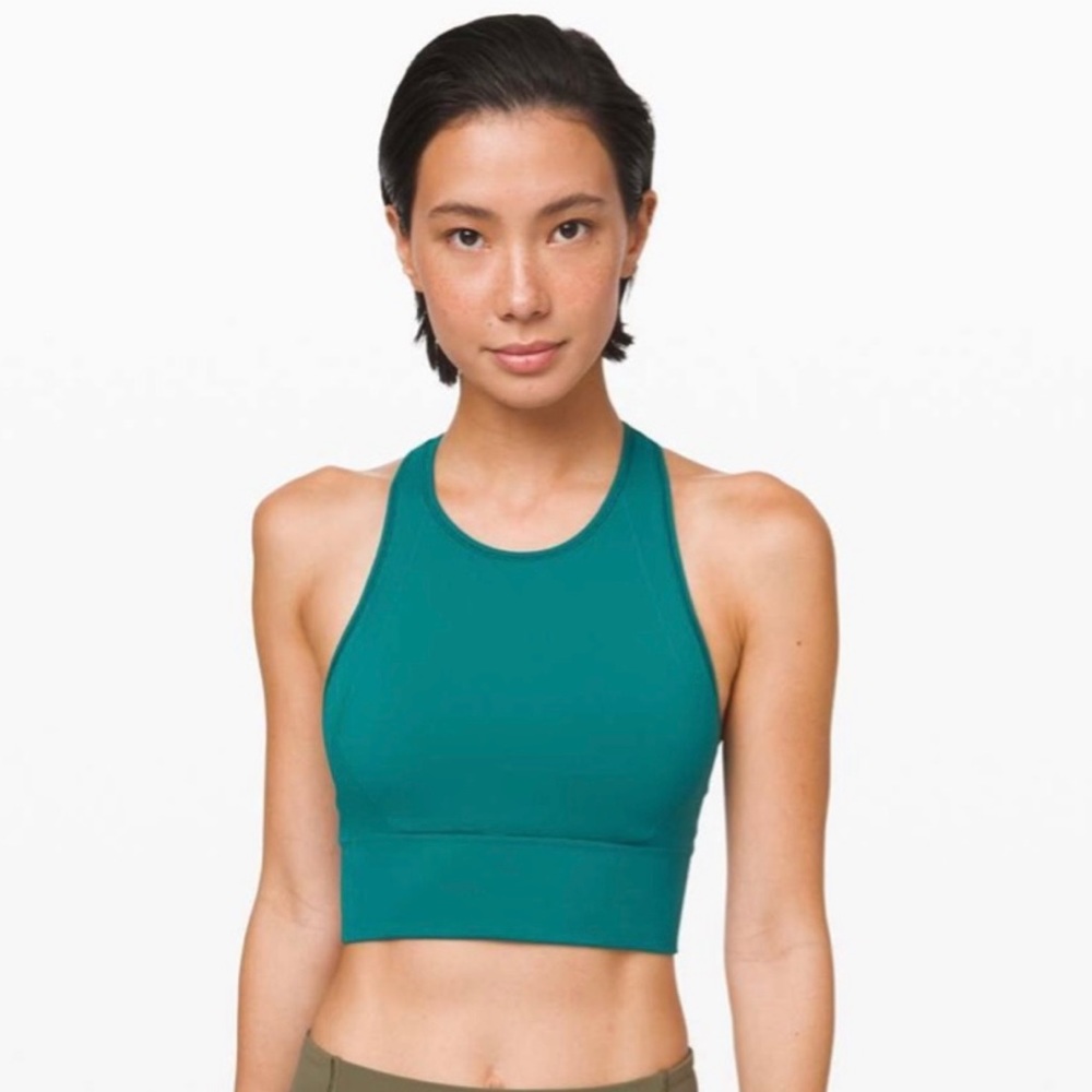Lululemon Athletica Ebb to Train Bra - Laguna size 6
